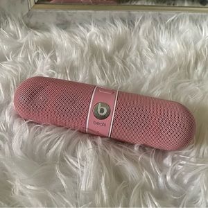 Beats Pill Portable Wireless Bluetooth Speaker | Pink Bluetooth Speaker